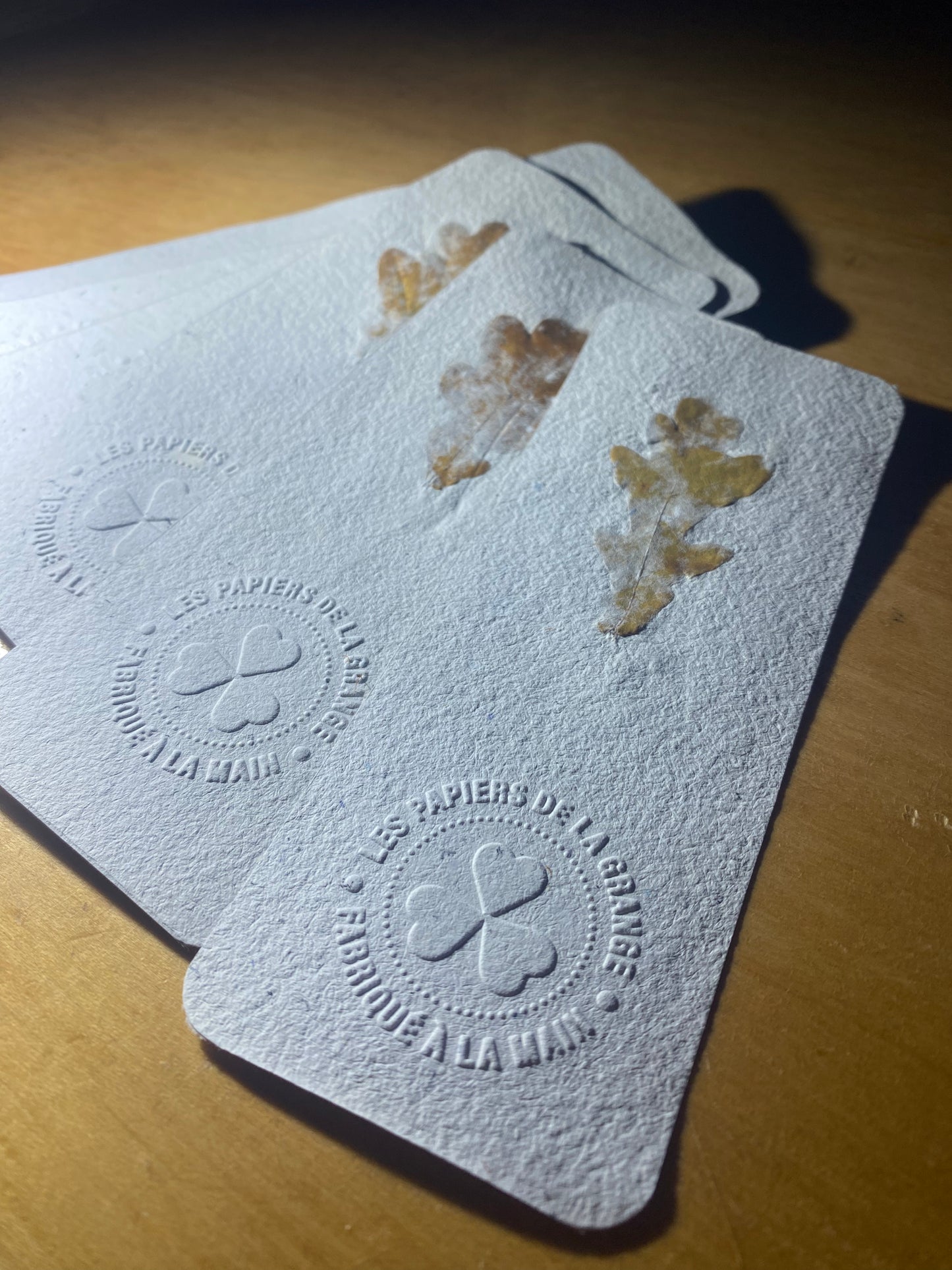 Marque-page (avec embossage)