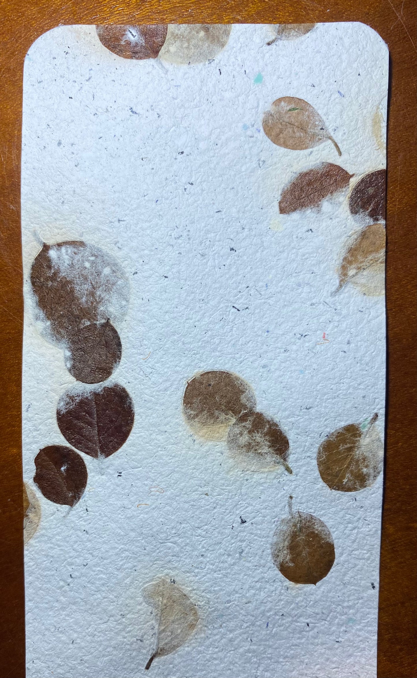 Marque-page long (avec embossage)