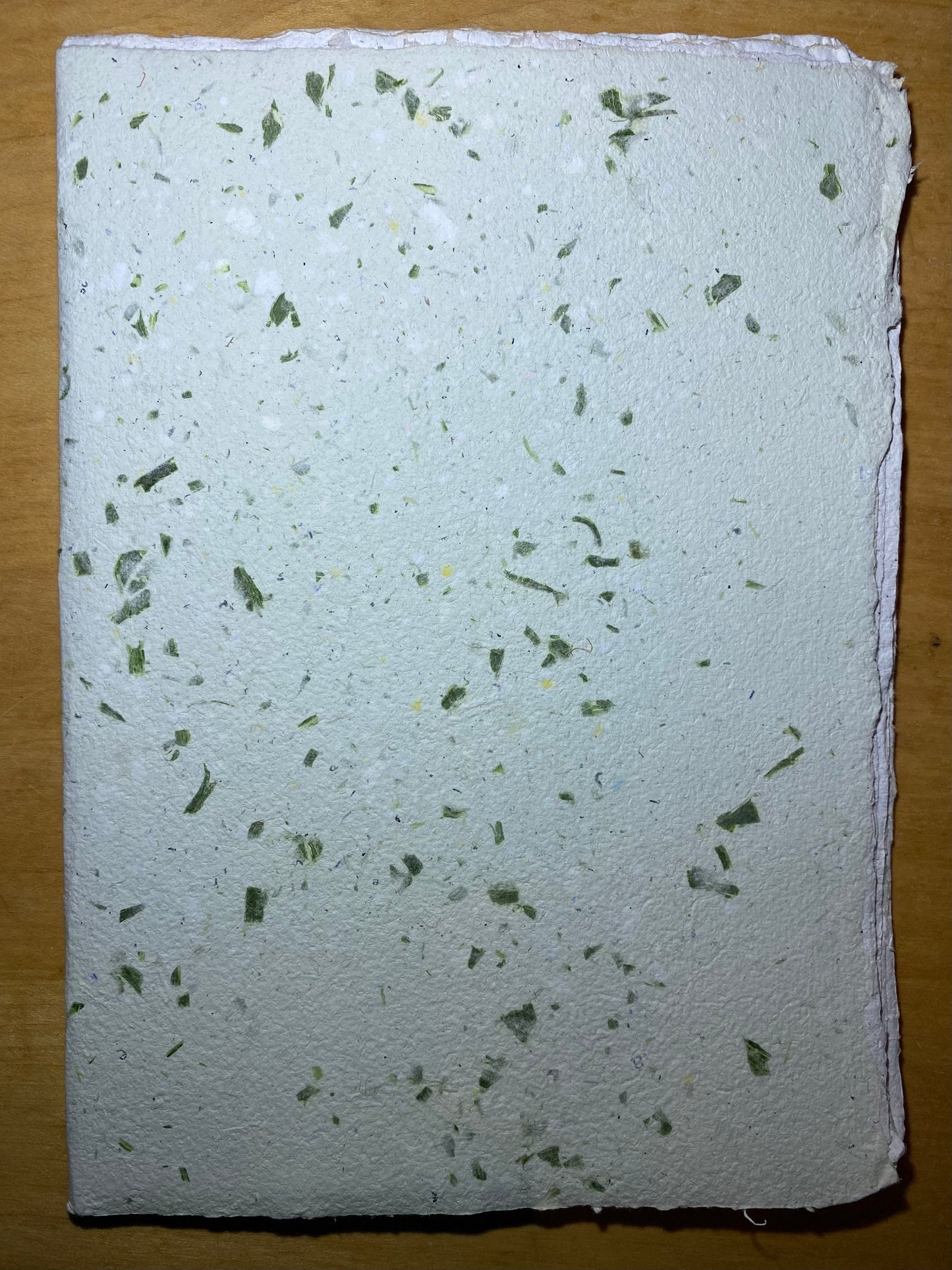 Carnet en papier recyclé (Format A5 / 10 pages)