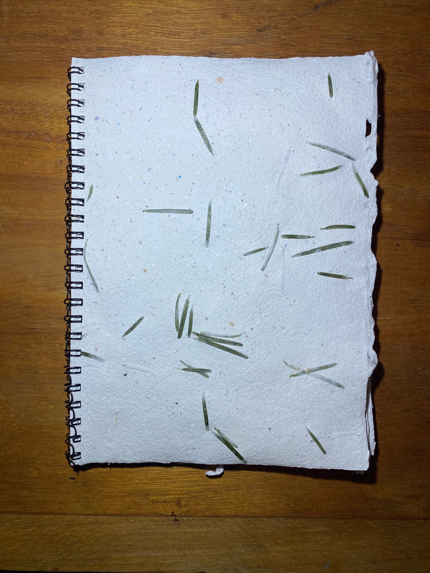 Carnet Spirale en papier recyclé (Format A5 / 10 pages)
