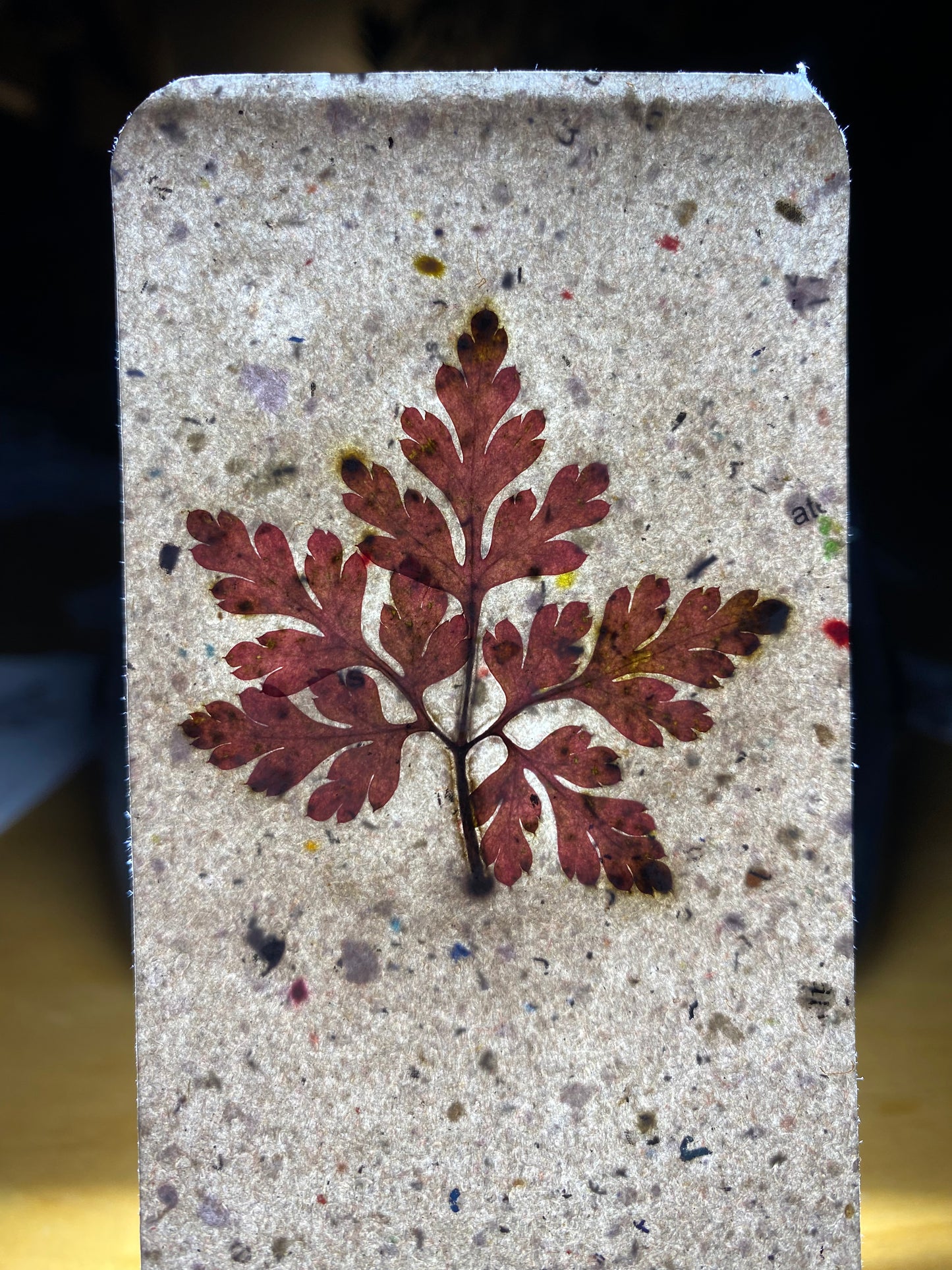 Marque-page (avec embossage)