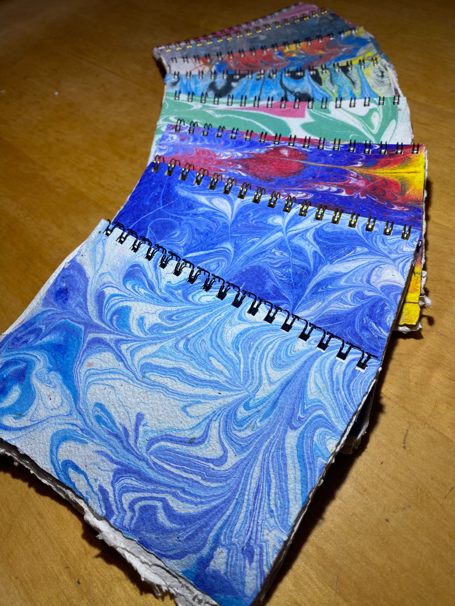 Carnet Spirale - papier recyclé (Format A6 / 10 pages)