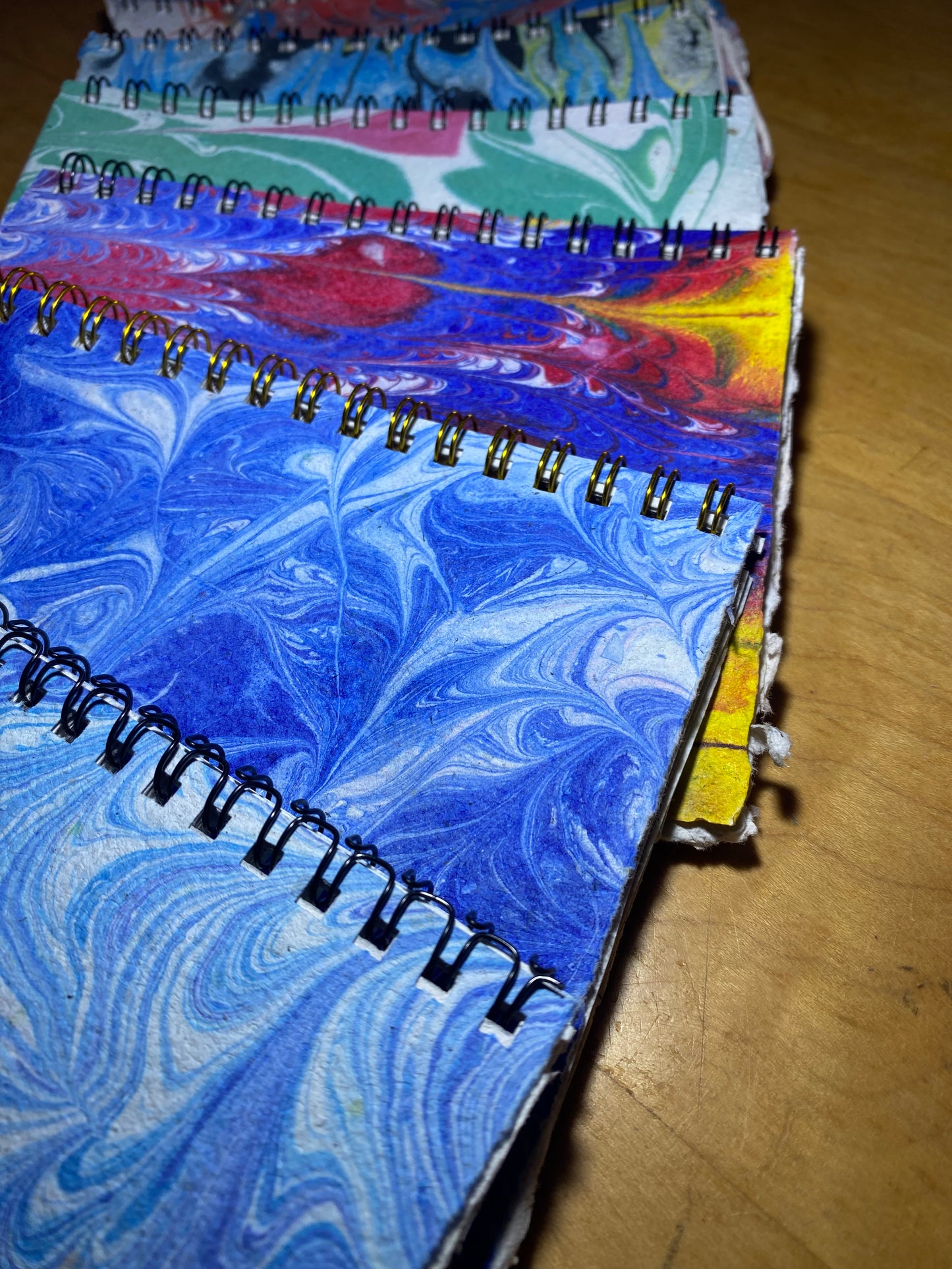 Carnet Spirale - papier recyclé (Format A6 / 10 pages)