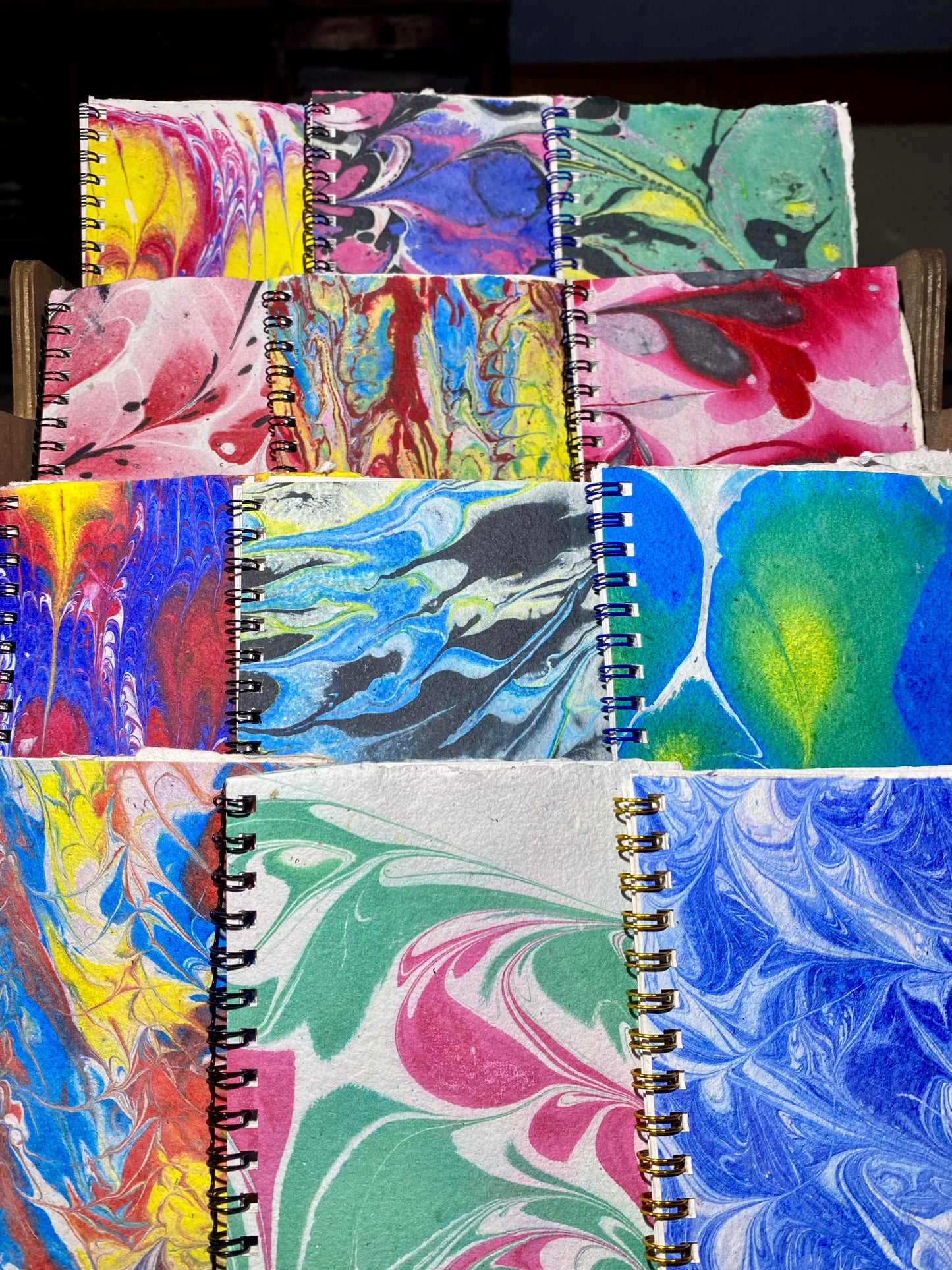 Carnet Spirale - papier recyclé (Format A6 / 10 pages)