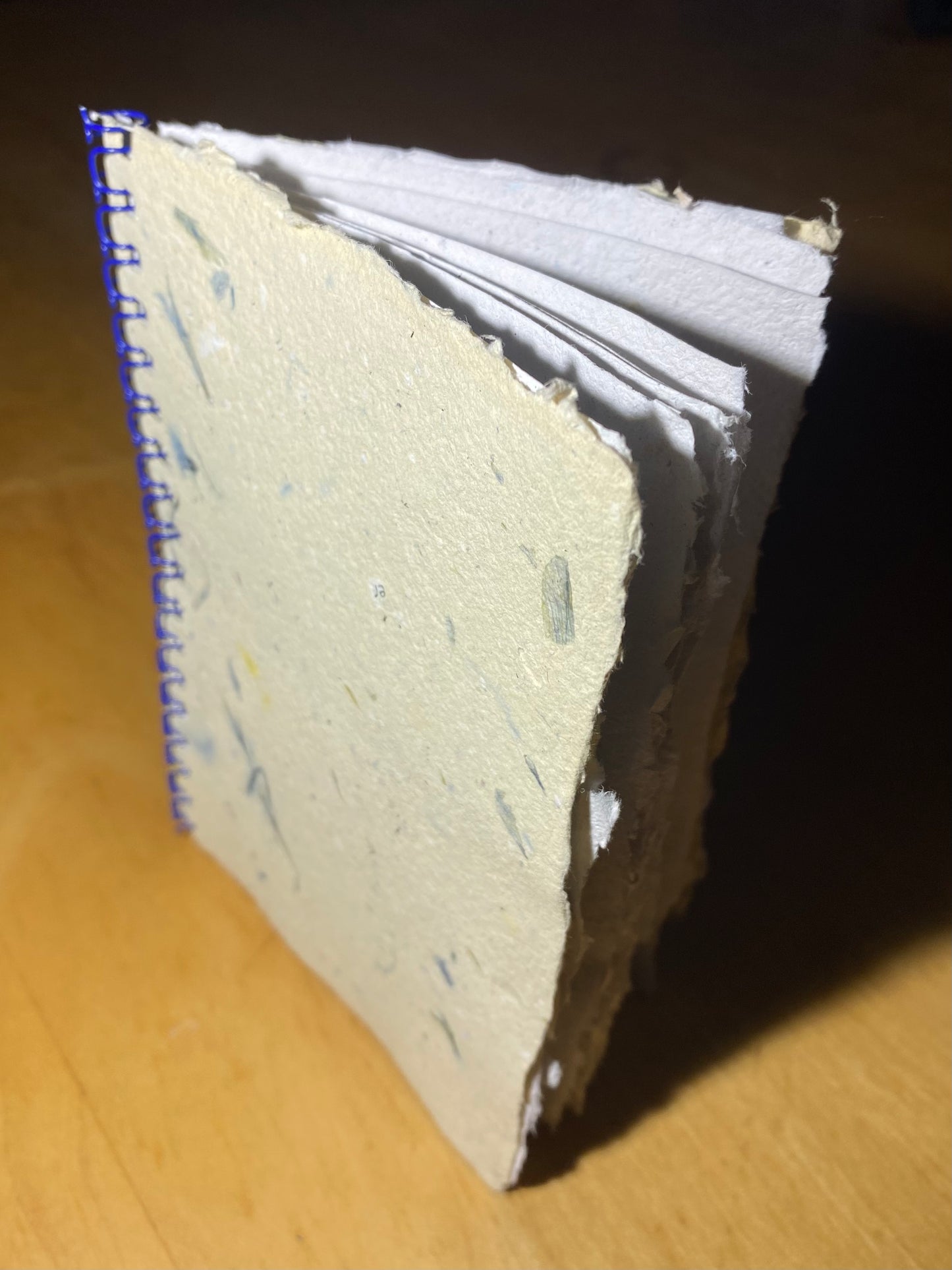 Carnet Spirale - papier recyclé (Format A6 / 10 pages)