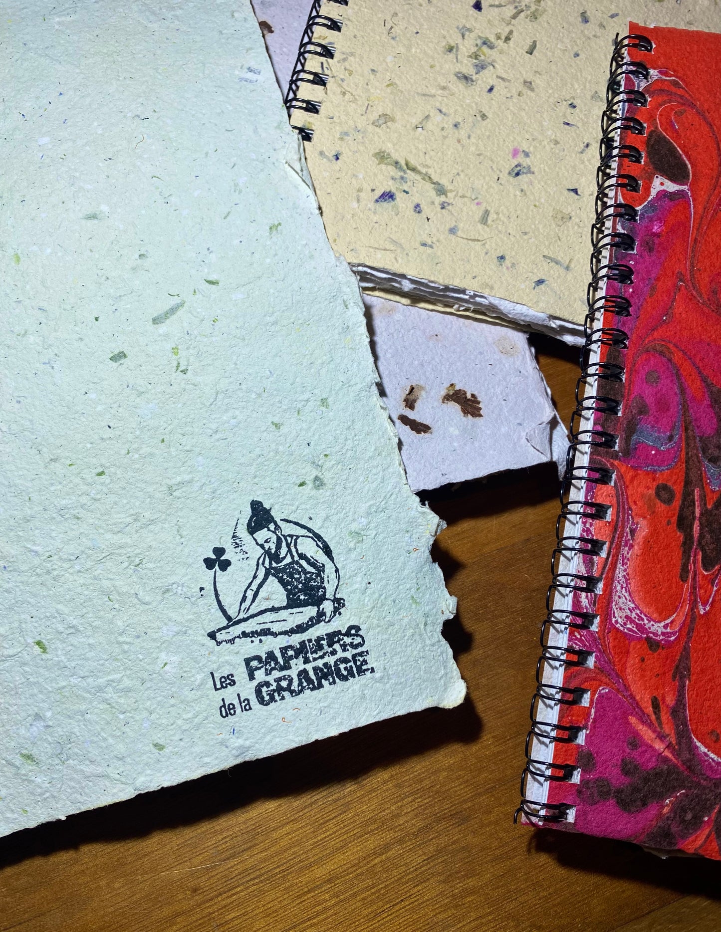 Carnet Spirale en papier recyclé (Format A5 / 10 pages)
