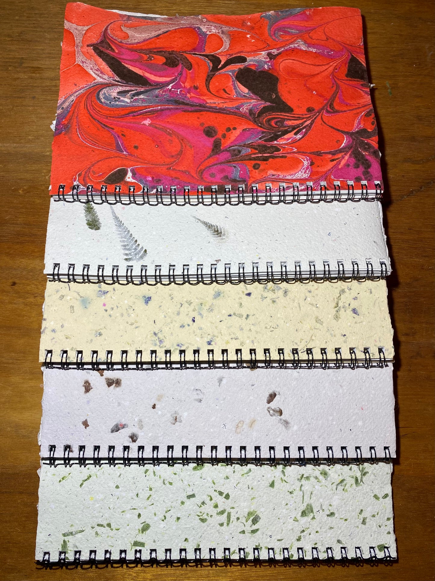 Carnet Spirale en papier recyclé (Format A5 / 10 pages)