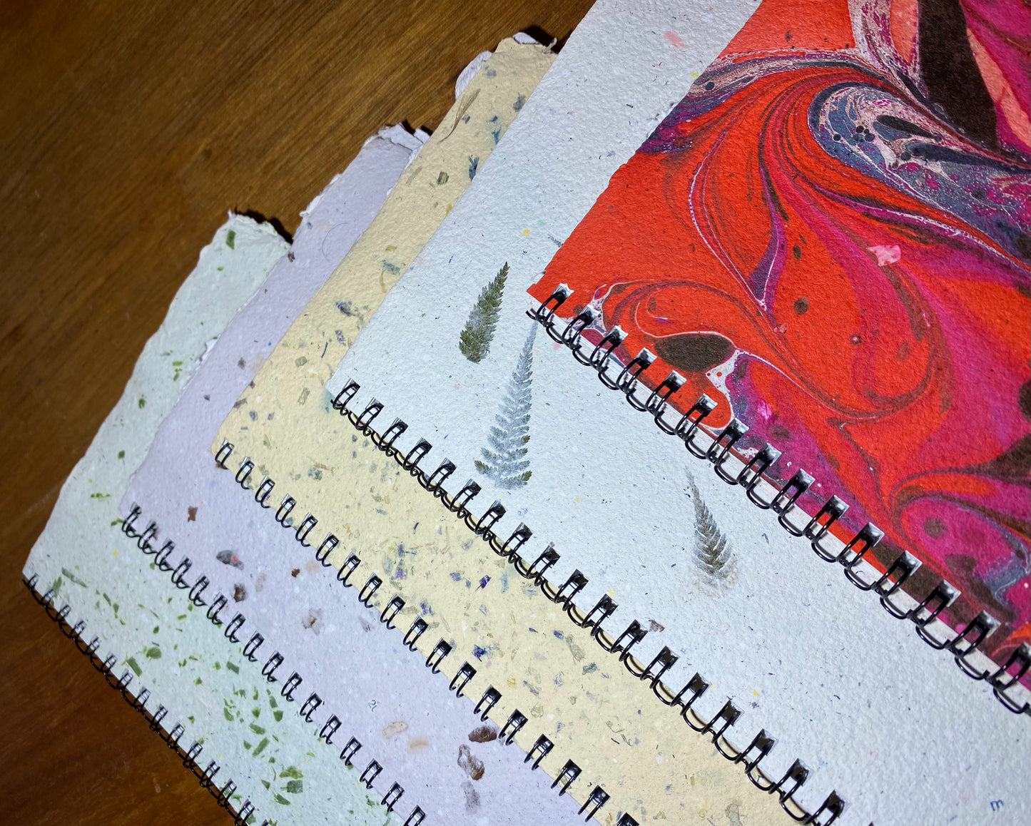 Carnet Spirale en papier recyclé (Format A5 / 10 pages)