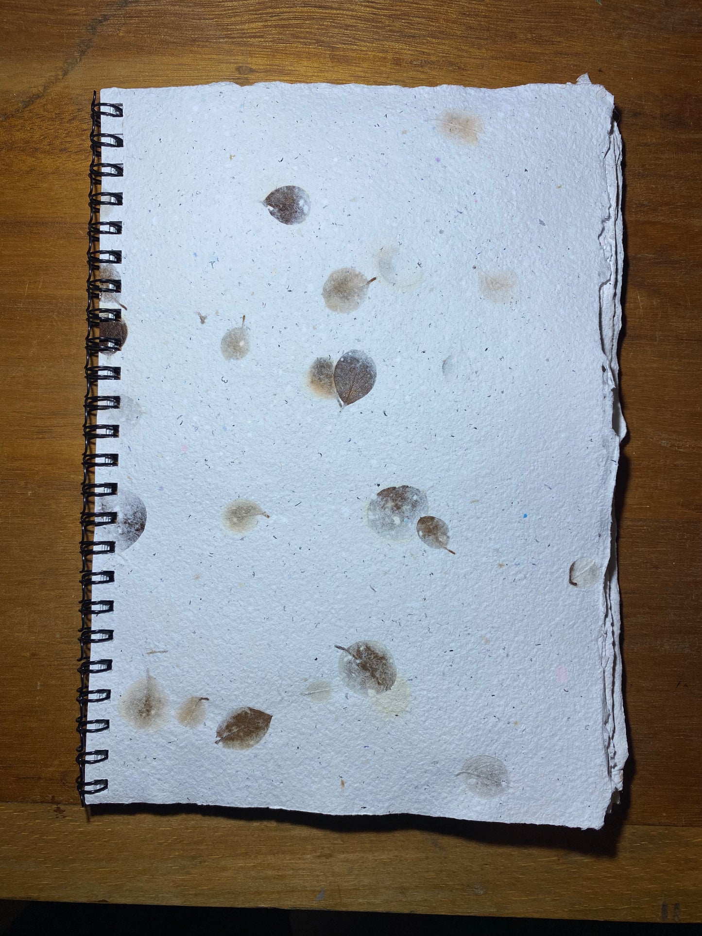 Carnet Spirale en papier recyclé (Format A5 / 10 pages)