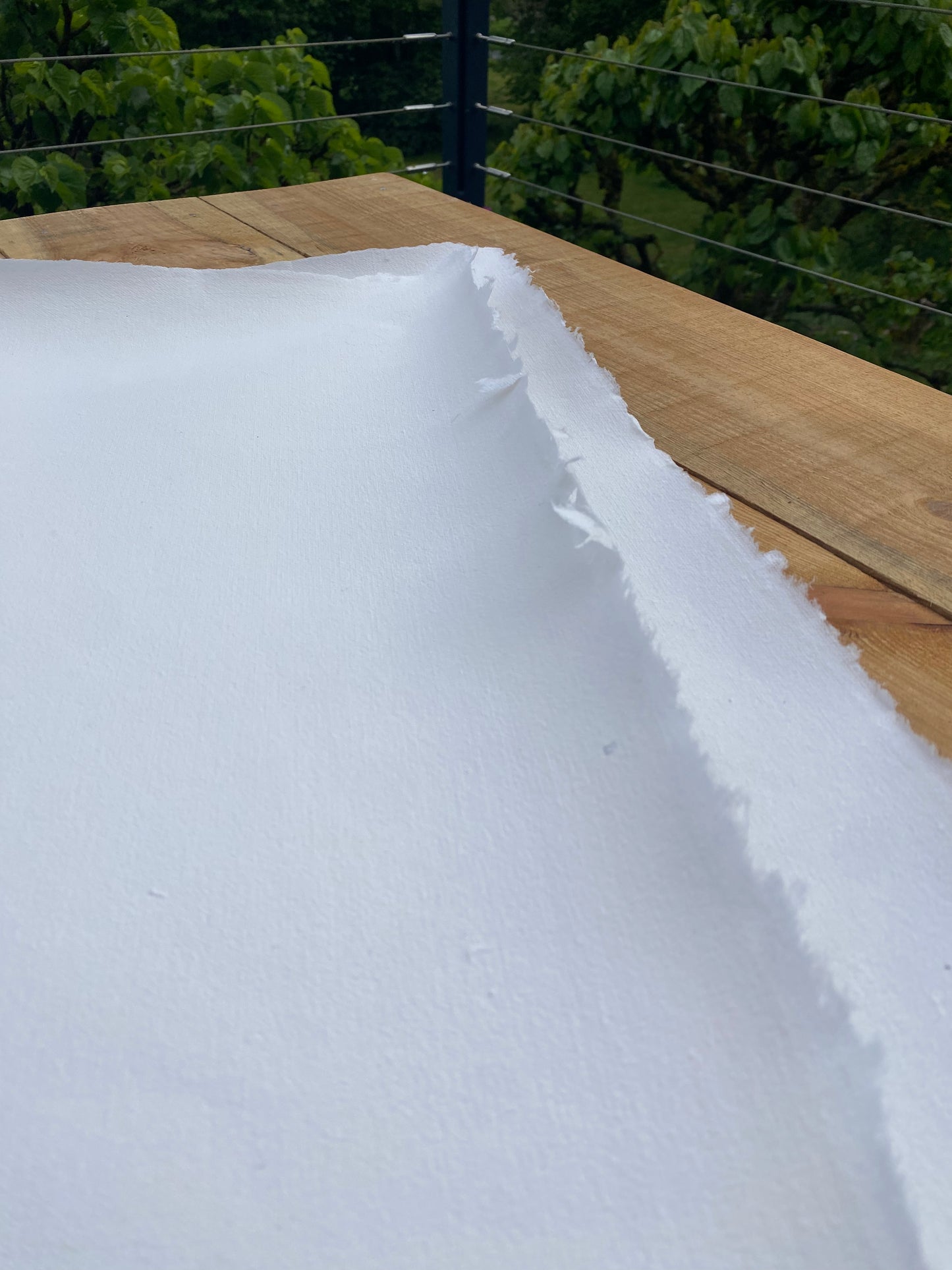 Papier pur chiffon vergé "draps anciens" (100-130 g/m²)