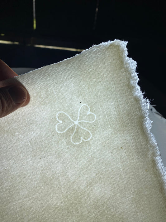 Papier pur chiffon vergé "draps anciens" (100-130 g/m²)