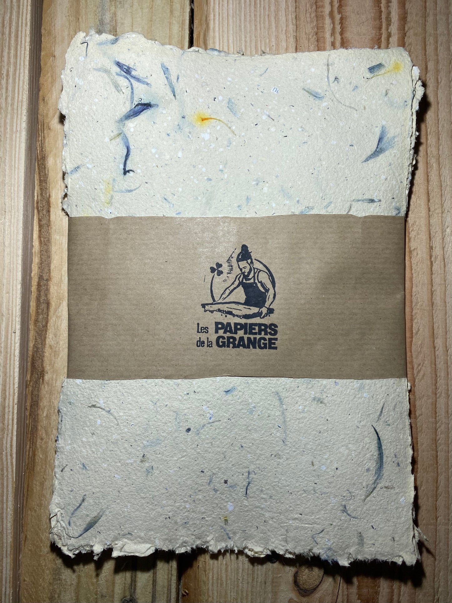 Lot de 5 feuilles (format A5 - papier recyclé)