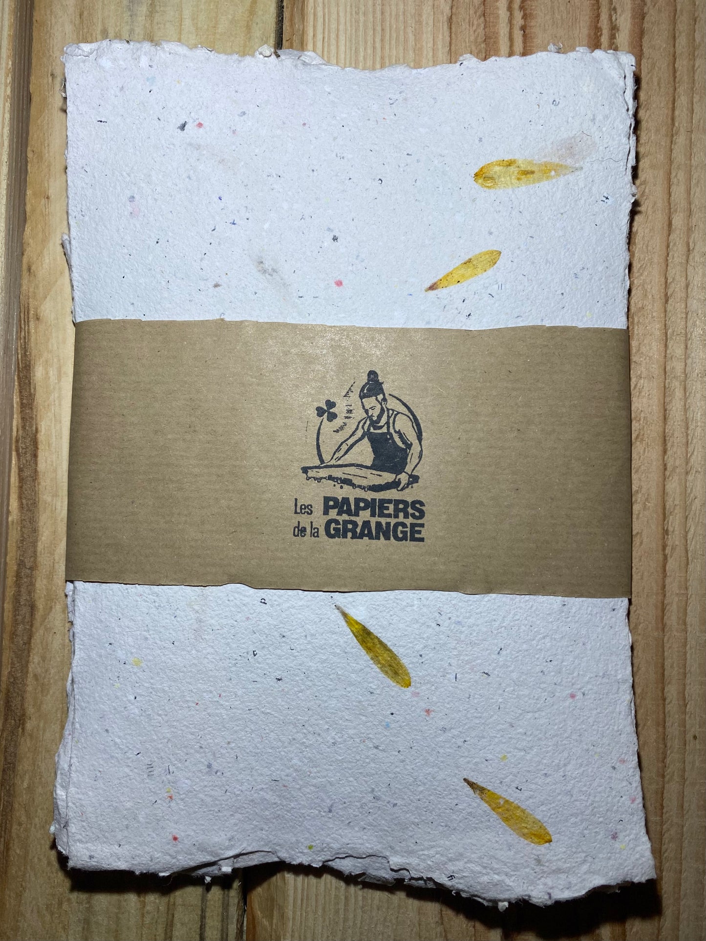 Lot de 5 feuilles (format A5 - papier recyclé)