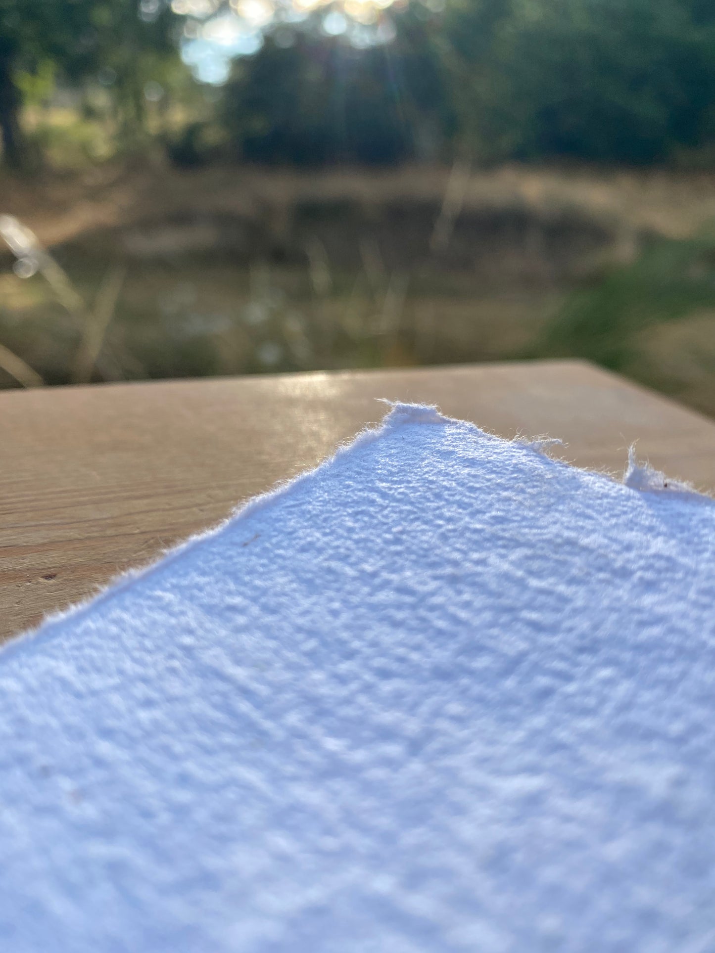 Papier pur chiffon avec embossage (250-350 g/m²)