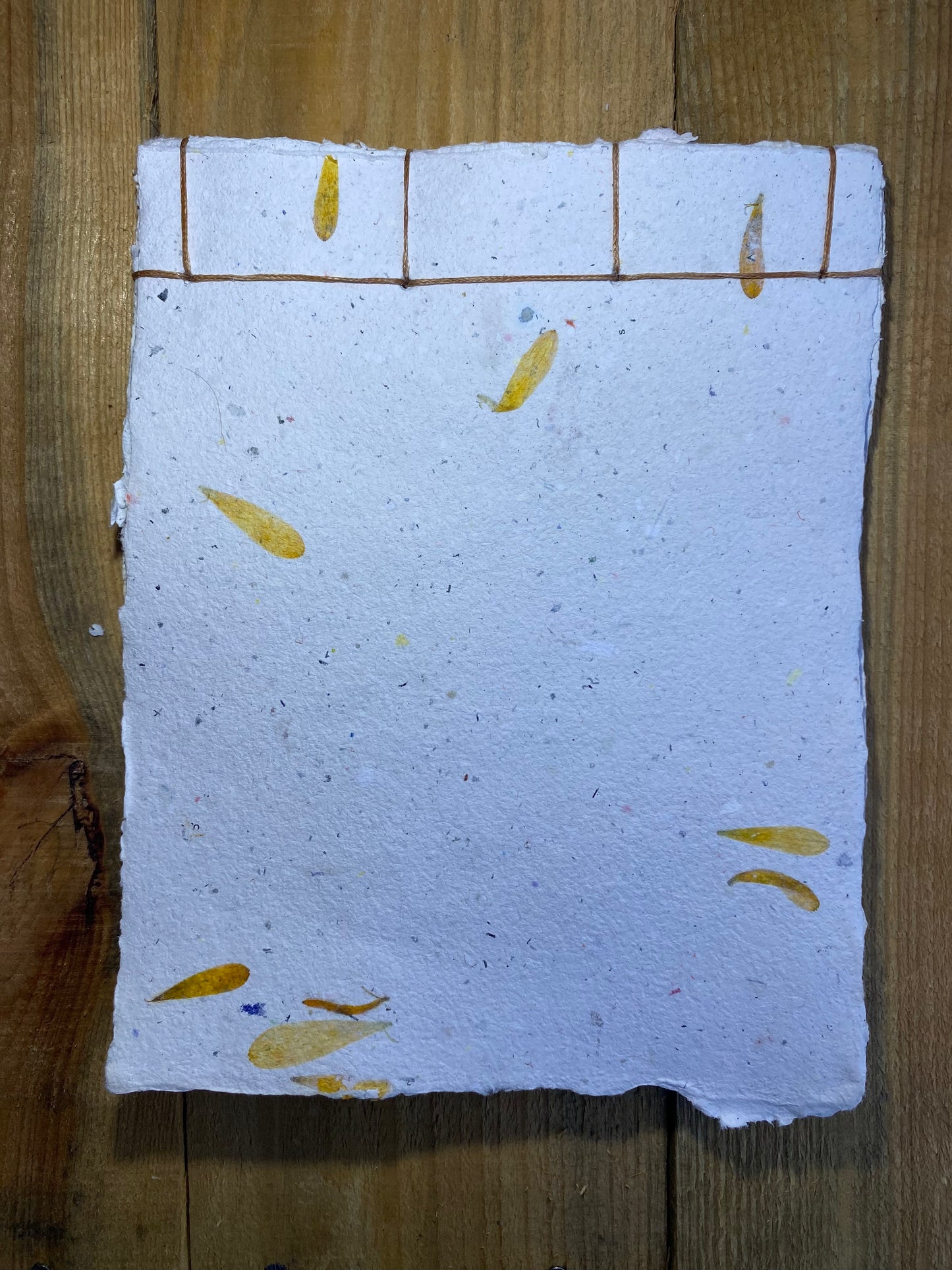 Carnet reliure Japonaise - papier recyclé (Format A5 / 10 pages)