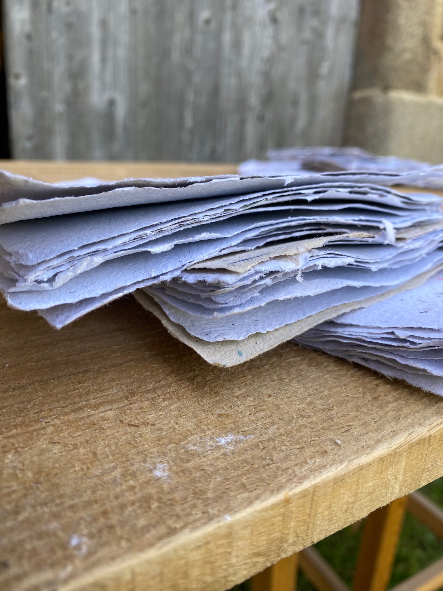 Carnet reliure Japonaise - papier recyclé (Format A5 / 10 pages)