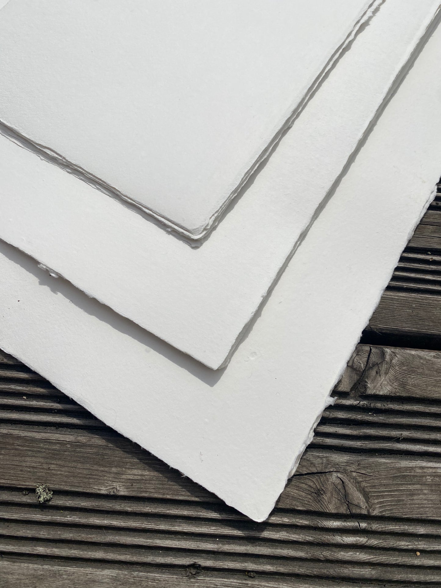 Papier coton "laminé" (250-350 g/m²)