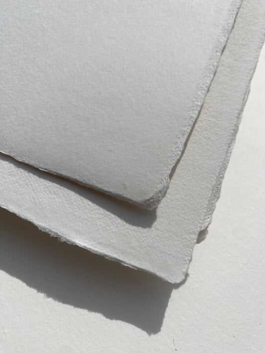 Papier coton "laminé" (250-350 g/m²)