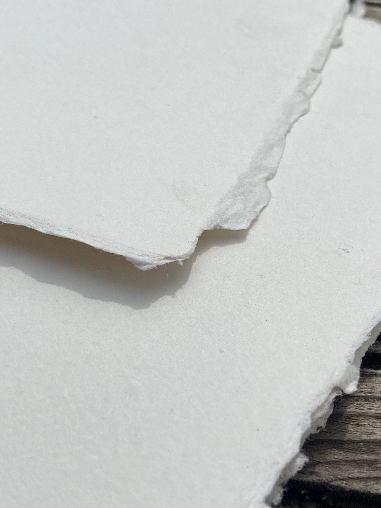 Papier coton "laminé" (250-350 g/m²)